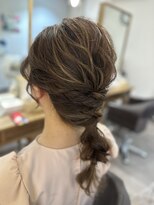 着付けヘアセット専門店 ウィズ(With) 編みおろし