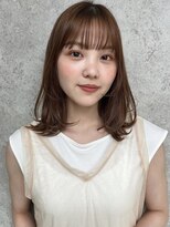 ジョエミバイアンアミ(joemi by Un ami)&nbsp;グレージュカラーシルキーベージュくびれヘアレイヤーカット