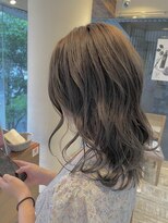 ティアラ 桜木町(TIARA) REAL SALON WORK～ナチュラルレイヤー/オリーブベージュ