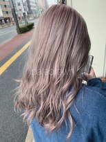 プログレス ひばりヶ丘店(PROGRESS)&nbsp;『pail brown』デザインカラー×ブリーチカラー　10代/20代