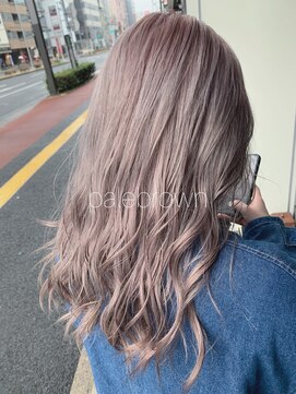 プログレス ひばりヶ丘店(PROGRESS) 『pail brown』デザインカラー×ブリーチカラー 10代/20代