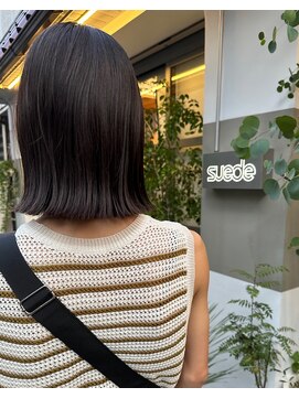 スエード(suede) 【suede】honey bob × black