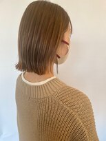 ヘアーブランドジン パルト(HAIR BRAND Jin Palt) 切りっぱなしセミディ