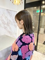 ソラ(SoRa) ハイライト切りっぱなしボブ