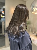 ニカイ(2F)&nbsp;似合わせカット/イメチェン/裾カラー/ブルー