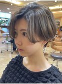 大人の柔らかいショートスタイル*