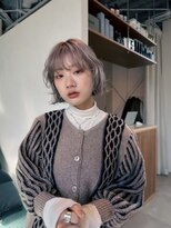 エルム 原宿 表参道(yelm)&nbsp;★くびレイヤーエモージュイメチェンハッシュカットフルバング