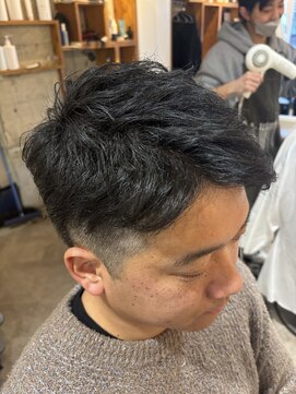 アメラボ(AmeLab) 名古屋天白区梅ヶ丘30代40代大人ショートツーブロック！