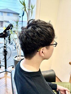 リシェールグリーン 越谷花田店(RICHAIR GREEN) マッシュパーマ/ウルフ/アッシュブラック/カルマパーマ