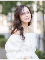 サロンズヘアー 松山鴨川店(SALONS hair) フェミニン×リラックスカール