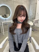 アイシー 表参道(ICY)&nbsp;韓国くびれヘア　シースルーバング　【KAYAMA】