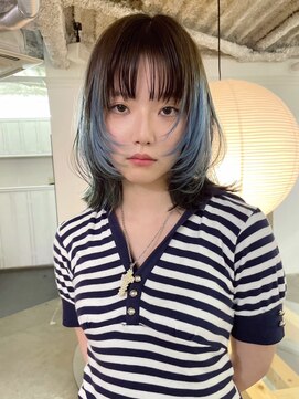 カシェ ホリエ(CACHE HORIE) セクションカラー/ペールカラー/スカイブルー