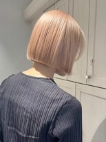 ベレーザ 渋谷(BELEZA) 10731フェザーショートミルクティーベージュホワイトブロンド