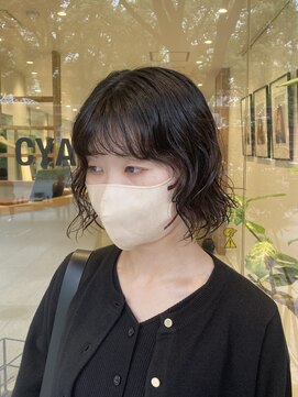 シアン 矢場町店(CYAN.) 巻きにくい長さも解決！ボブパーマ