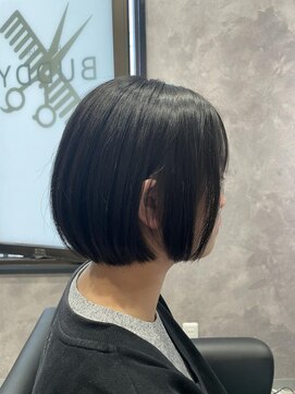バディ 中野駅前店(BUDDY) ショートボブ　【中野美容室/前髪カット/顔周りカット】