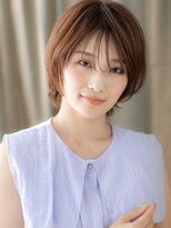 カバーヘア ブリス 北浦和(COVER HAIR bliss)&nbsp;オレンジベージュイメチェンミニウルフカットY北浦和30代40代