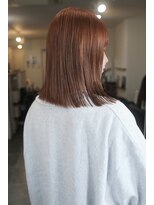 イルフレール(ill frere)&nbsp;ケアブリーチ　オレンジ　ぱつっと　まとまり　中津　梅田