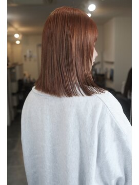 イルフレール(ill frere) ケアブリーチ　オレンジ　ぱつっと　まとまり　中津　梅田