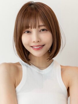 ドットハリス(.Hallis) レイヤーボブ/レイヤーカット/くびれレイヤー/韓国風ヘア