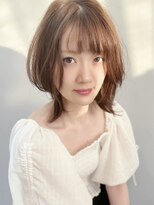 キンヘアストア(KIN hair store)&nbsp;ナチュラル可愛い韓国風レイヤースタイル