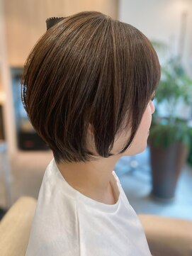 フリップビーアヴェダ(FLIP B AVEDA) 本八幡×市川市×ナチュラルショート×オーガニックカラー