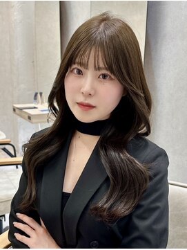 ポケット 大宮店(POCKET) フェザーバングとレイヤー くびれヘア