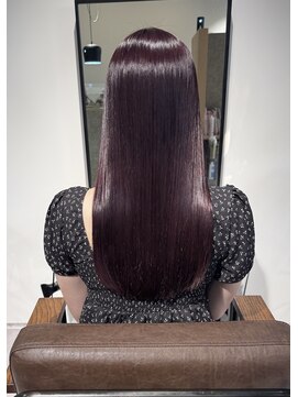 グッドライフヘアー(GOOD LIFE hair) 『暗めカラーラベンダーブラウン イルミナカラー×オージュア』