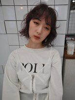 カルテ(QUARTE)&nbsp;ミディボブ　ラベンダーカラー