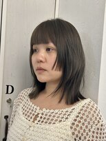 メルシー(merci.)&nbsp;ステップカット　オリーブグレージュ