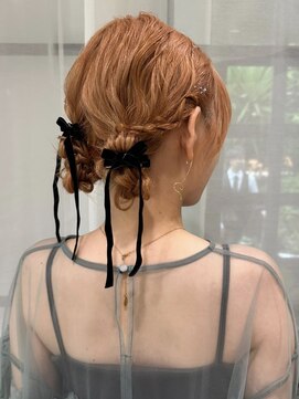 ミリ 奈良店(mm) オレンジカラー/暖色カラー/顔周り/奈良美容室