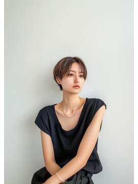 ネックス 表参道本店(nex) #ハンサムショート#ハイライト#白髪ぼかし#白髪#白髪染め