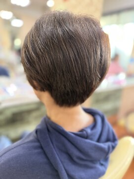 アークスヘアー 20代30代40代大人可愛いイヤリングカラーくせ毛風パーマ艶感