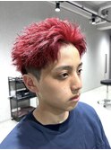 スパイキーショートアップバングショートアクティブショート