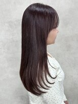 ルノン シェリー(LUNON cheliy) 黒髪クラゲヘアーオリーブグレー小顔ココアベージュ