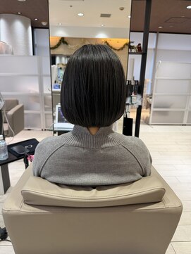 エアー 銀座(air) ★岡田有加★似合わせ★銀座★ハイライト×ブルージュボブ