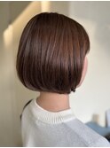 大人かわいいレイヤーボブ