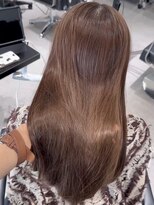 ソヨン 栄店(SOYON)&nbsp;似合わせカット/イメチェン/ダークグレー/脱白髪染め/前髪