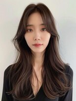 アースモード 亀戸店(EARTH Mode) 大人可愛い冬レイヤーカット×透明感ブラウンロング◎