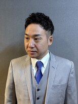 ビーダンディー(Bee dandy) ビジネスツーブロック ベリーショート デザインカールパーマ