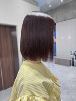 カルム 天神大名(calme)&nbsp;【calme】髪質改善　髪質改善ストレート　チェリーレッド