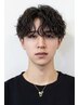 メンズカット+波巻きスパイラルパーマ￥12,000#波巻きパーマ#メンズサロン
