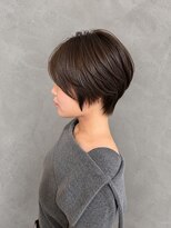 ピース バイ シータ(PEACE by CITA) 【アキヒロ】オリーブベージュ大人くびれショートボブ20代30代