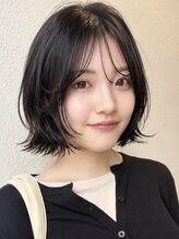シキ(SIKI)&nbsp;ブリーチハイライト髪質改善ダブルカラーボブ