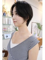 ヘアー アイス カンナ(HAIR ICI Canna)&nbsp;ハンサムショート/ショートウルフ/ショートヘア/秋カラー/大矢