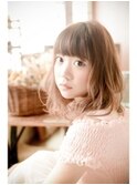 【ohana/表参道】ゆるふわパーマの鎖骨ミディ