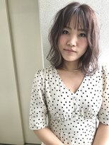 ヘアーデザイン シュシュ(hair design Chou Chou by Yone)&nbsp;ココアブラウン×アンニュイパーマ♪