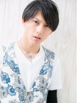 グルーミングサロン バーバー キャッスル 北浦和西口(Grooming salon Barber Castle) 長めバングの”重軽”黒髪マッシュH