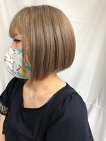 トリックストア(TRICK STORE)&nbsp;前下がりボブ　アッシュブラウン