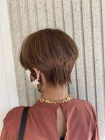 エイトタマプラ たまプラーザ店(EIGHT tamapla)&nbsp;【EIGHTたまプラ】デザインカラー切りっぱなしボブ