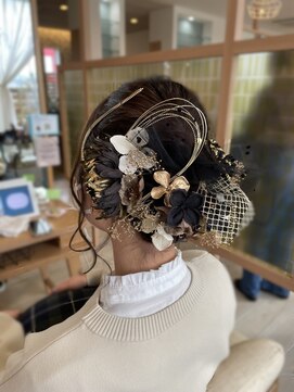 アドラーブル 長岡リップス旭岡店(adorable) トレンド【和装ヘアアレンジ】10代20代